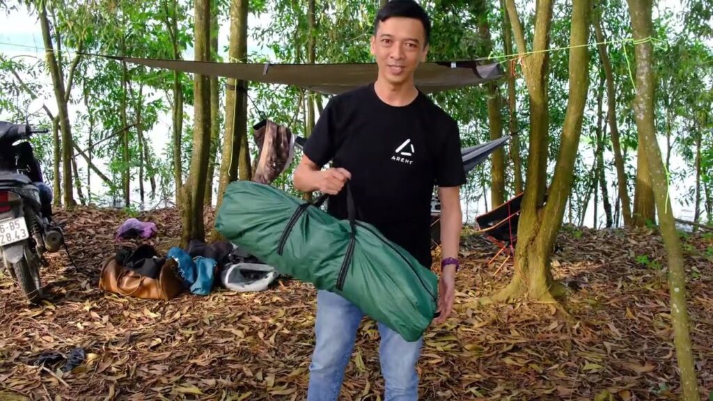 Đây là cái lều cắm trại cho người mới chơi camping